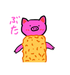 豚、豚、豚（個別スタンプ：3）