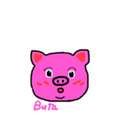 豚、豚、豚（個別スタンプ：6）