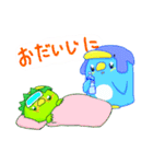 カッパきゅんとこうていペンギン（個別スタンプ：15）