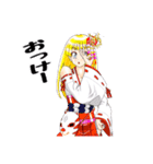 頑張る巫女お姉さん20（個別スタンプ：1）