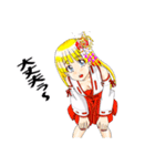 頑張る巫女お姉さん20（個別スタンプ：13）
