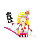 頑張る巫女お姉さん20（個別スタンプ：19）
