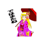 頑張る巫女お姉さん20（個別スタンプ：20）