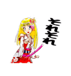 頑張る巫女お姉さん20（個別スタンプ：24）