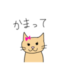 猫らしい（個別スタンプ：16）