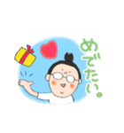 手書きとぴ★ちょんまげかずお(*´꒳`*)（個別スタンプ：32）