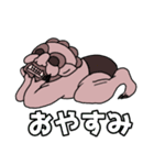 のびのび邪鬼さん（個別スタンプ：19）