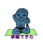 のびのび邪鬼さん（個別スタンプ：22）