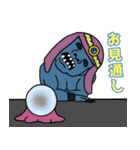 のびのび邪鬼さん（個別スタンプ：35）