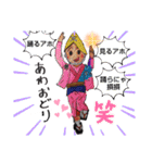 かわいい女の子と動物キャラクター（個別スタンプ：28）