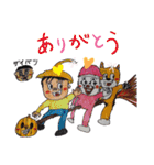 かわいい女の子と動物キャラクター（個別スタンプ：31）