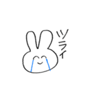 ♡白うさぎちゃんと毎日一緒②♡（個別スタンプ：15）