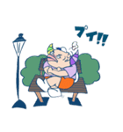 リア充な怪獣ちゃん（個別スタンプ：7）