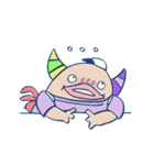 リア充な怪獣ちゃん（個別スタンプ：17）