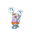 リア充な怪獣ちゃん（個別スタンプ：18）