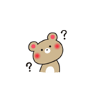 毎日くまさんスタンプ（個別スタンプ：4）