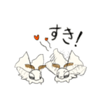 カイコのらくがき（個別スタンプ：3）
