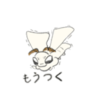 カイコのらくがき（個別スタンプ：6）