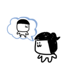 ムシャちゃんとクチャ夫（個別スタンプ：7）
