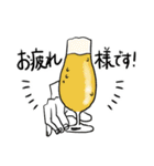 ビール好きのためのビールスタンプ（個別スタンプ：2）