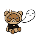 黒たぬスタンプ1（個別スタンプ：3）