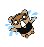 黒たぬスタンプ1（個別スタンプ：16）
