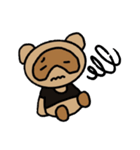 黒たぬスタンプ1（個別スタンプ：24）