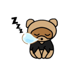 黒たぬスタンプ1（個別スタンプ：39）