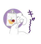 ムッちゃんとユキちゃんの日常（個別スタンプ：24）