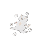 まんまる灰サビネコどんちゃんの毎日（個別スタンプ：2）