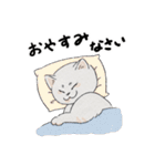 まんまる灰サビネコどんちゃんの毎日（個別スタンプ：9）
