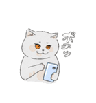 まんまる灰サビネコどんちゃんの毎日（個別スタンプ：32）