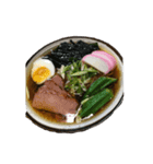 のりぞうさんのラーメン類のスタンプ（個別スタンプ：6）