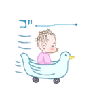 赤ちゃんになりたい（個別スタンプ：21）