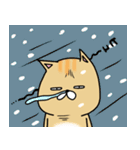 猫のぶちゃまる☆その4 冬（個別スタンプ：17）