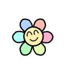 笑顔のハートと星とお花2（個別スタンプ：20）