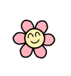 笑顔のハートと星とお花2（個別スタンプ：28）