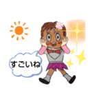 ザイバツ女学園  高校 あいさつスタンプ（個別スタンプ：20）