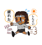 ザイバツ女学園  高校 あいさつスタンプ（個別スタンプ：38）
