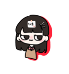 コミュ障ちゃん（個別スタンプ：1）