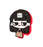 コミュ障ちゃん（個別スタンプ：4）