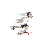 最もトロールなスケート少年（白帯）（個別スタンプ：18）