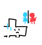 くるまのしろくんスタンプ（個別スタンプ：27）