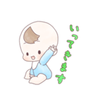 あかちゃんスタンプ2 -パステルカラー-（個別スタンプ：6）