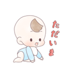 あかちゃんスタンプ2 -パステルカラー-（個別スタンプ：7）