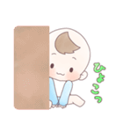 あかちゃんスタンプ2 -パステルカラー-（個別スタンプ：9）