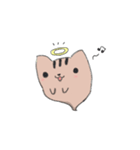 ゆうにゃー。（幽霊にゃんこ）（個別スタンプ：1）