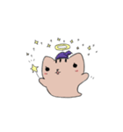 ゆうにゃー。（幽霊にゃんこ）（個別スタンプ：3）