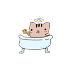 ゆうにゃー。（幽霊にゃんこ）（個別スタンプ：4）