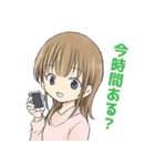 「百合と声と風纏い」スタンプ（個別スタンプ：1）
